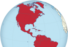 COUNTRIES OF THE AMERICAN CONTINENT