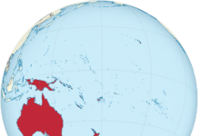 COUNTRIES OF THE OCEAN CONTINENT